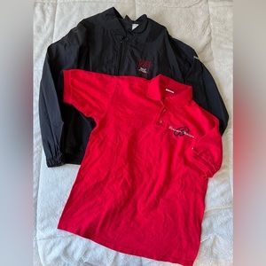 Bally Total Fitness Personal Trainer Shirt and Jacket